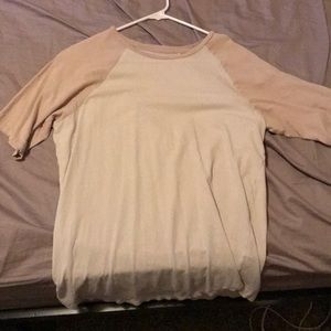 Longer length short sleeves